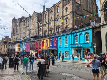Victoria Street, en Edimburgo Victoria Street, en Edimburgo