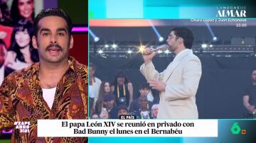 Juan Sanguino, sobre la reuni&oacute;n entre Bad Bunny y Le&oacute;n XIV: "Al papa le vendr&iacute;a genial tener una foto con &eacute;l"