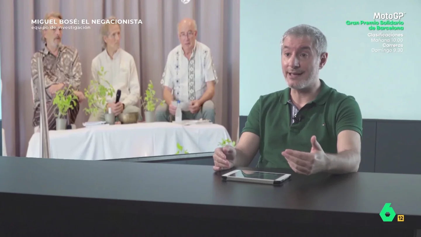 La respuesta de un médico a Miguel Bosé por atribuir su recuperación por tuberculosis al CDS: "Es un tipo de lejía que no sirve para lo que dice" La respuesta de un médico a Miguel Bosé por atribuir su recuperación por tuberculosis al CDS: "Es un tipo de lejía que no sirve para lo que dice"
