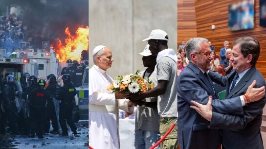 Los disturbios de Belfast, el papa en Arguinegu&iacute;n y Ma&ntilde;ueco en su toma de posesi&oacute;n
