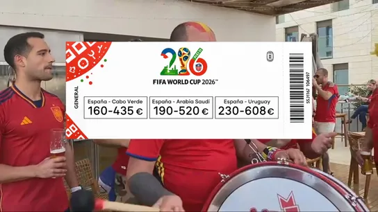 Los precios de las entradas para los tres primeros partidos de España en el Mundial Los precios de las entradas para los tres primeros partidos de España en el Mundial