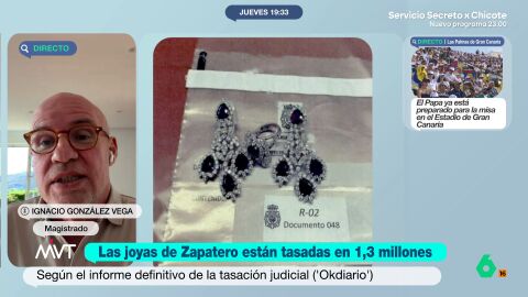 El magistrado expone que el expresidente socialista deber&aacute; acreditar el origen de las joyas que encontraron en su caja fuerte, sean procedentes de una herencia o regalos. 
