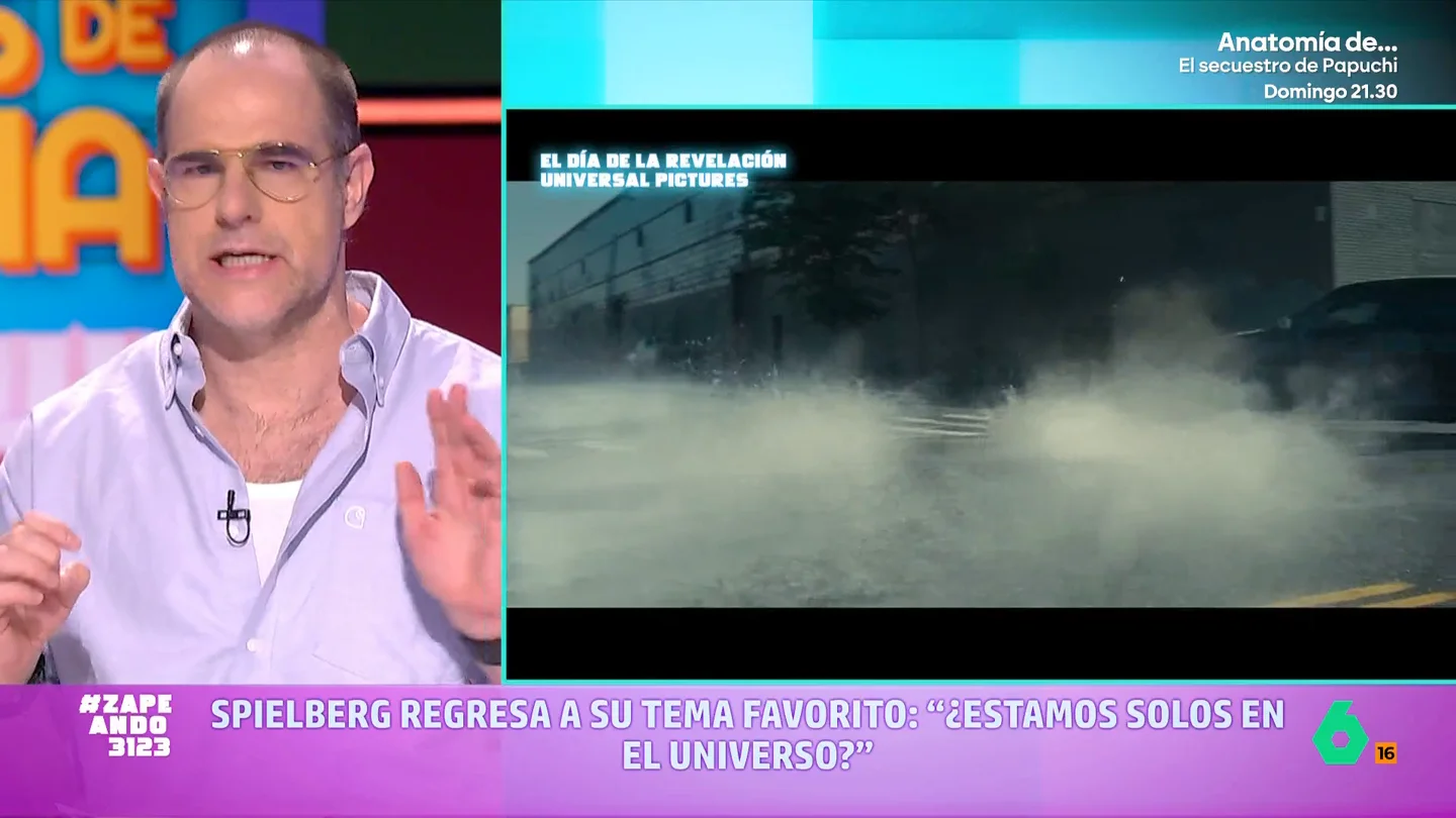 ZAPEANDO: Alberto Rey sentencia lo nuevo de Steven Spielberg, en vídeo: "Se me ha hecho un poquito indigesta..." ZAPEANDO: Alberto Rey sentencia lo nuevo de Steven Spielberg, en vídeo: "Se me ha hecho un poquito indigesta..."