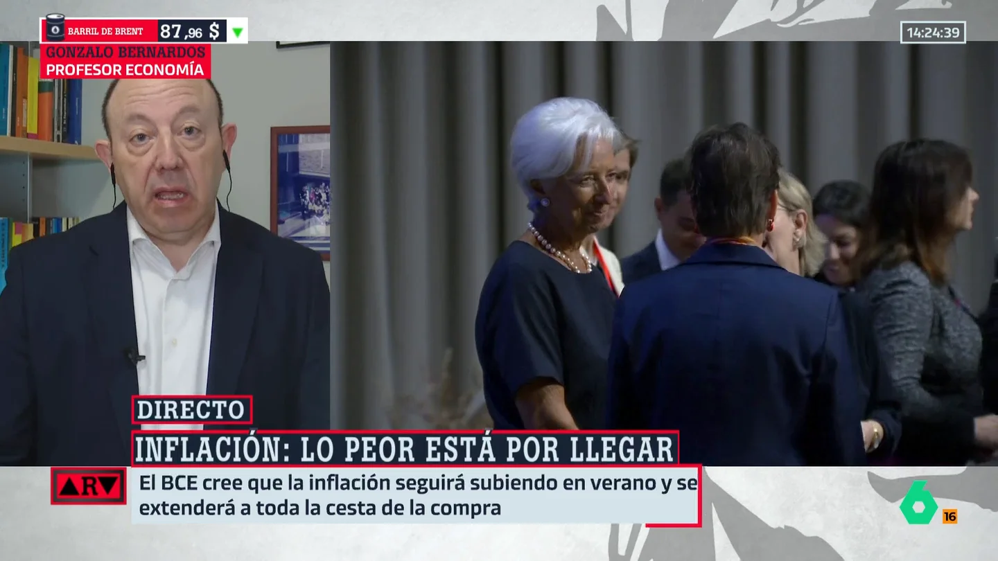 Gonzalo Bernardos, tras la decisión del BCE: "Salen beneficiados muchos trabajadores" Gonzalo Bernardos, tras la decisión del BCE: "Salen beneficiados muchos trabajadores"