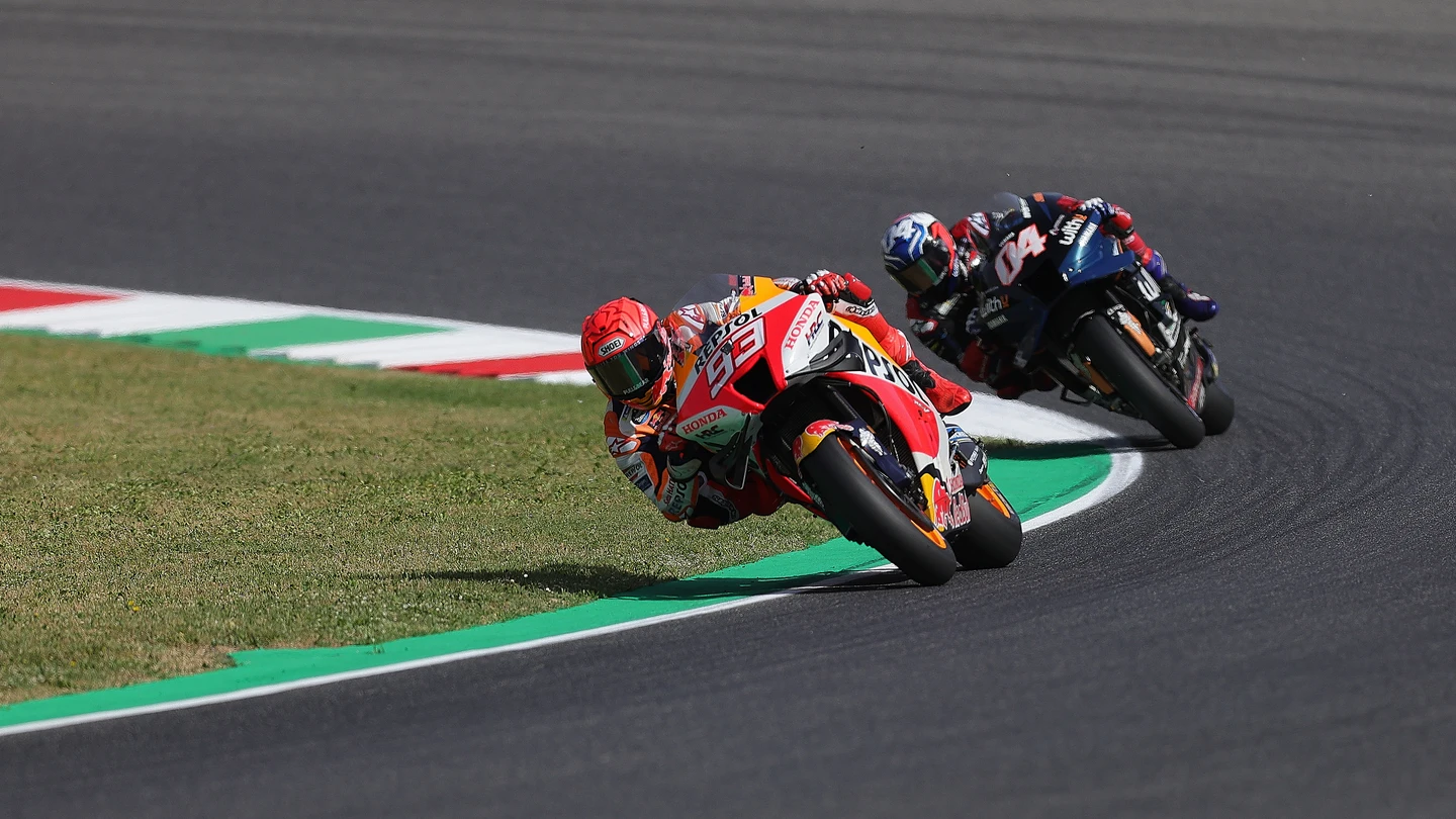 Dovizioso y Marc Márquez Dovizioso y Marc Márquez