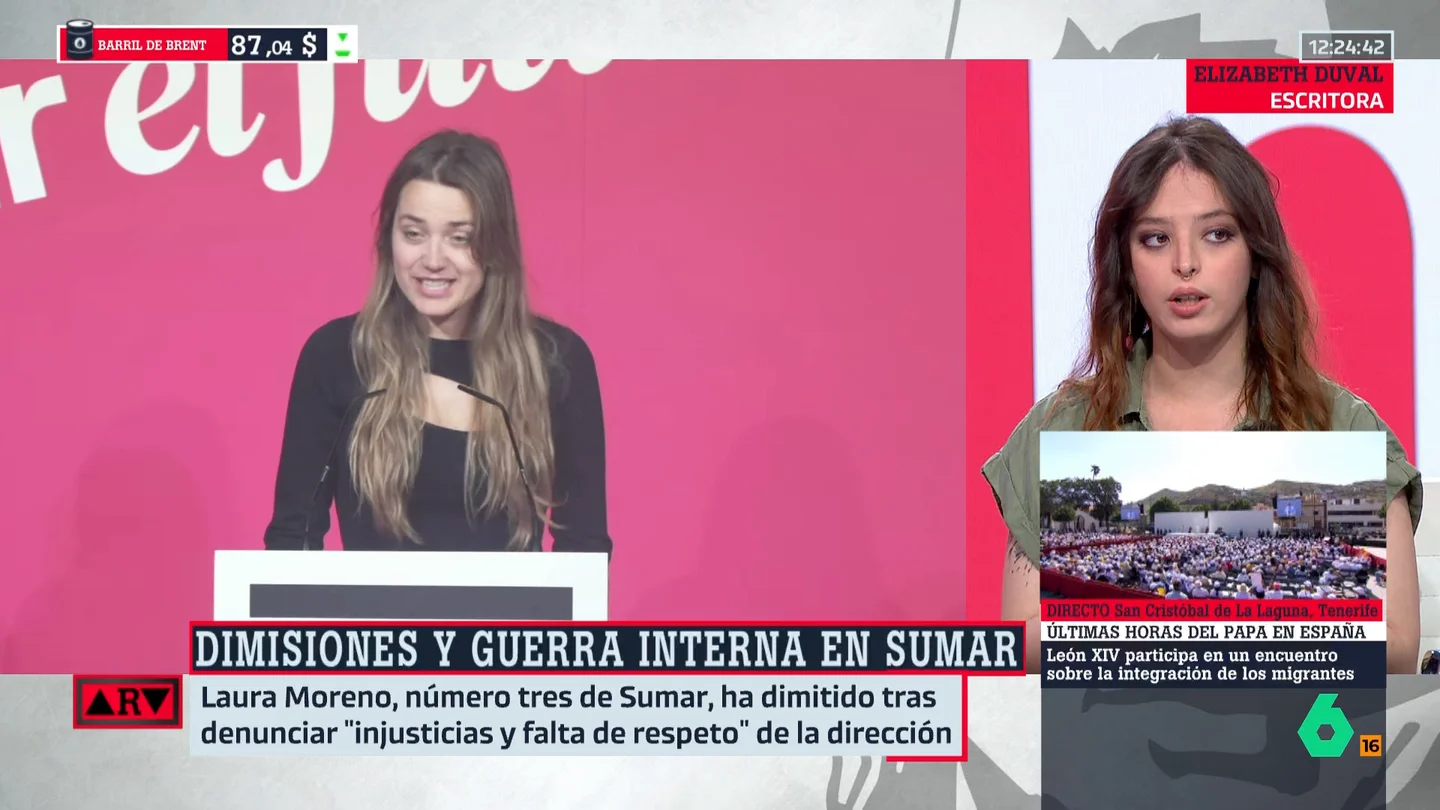 Duval denuncia el "trato vejatorio" de Lara Hernández: "Cuando no podía castigarme a mí, castigaba a gente de mi equipo" Duval denuncia el "trato vejatorio" de Lara Hernández: "Cuando no podía castigarme a mí, castigaba a gente de mi equipo"