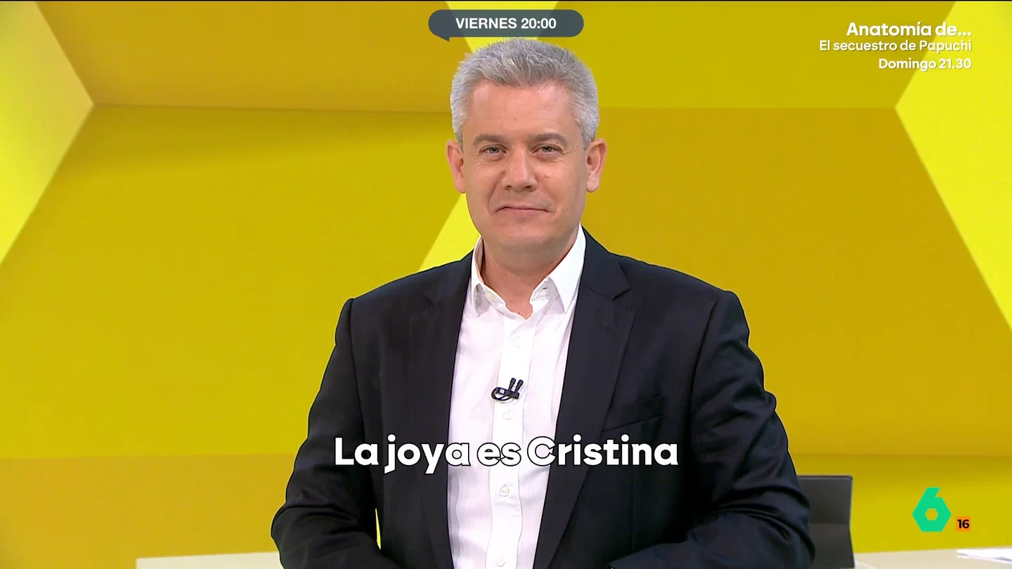La joya es Cristina. La joya es Cristina.