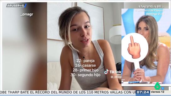 Una creadora de contenido comparte una teor&iacute;a sobre la edad "perfecta" para tener pareja, casarse y formar una familia
