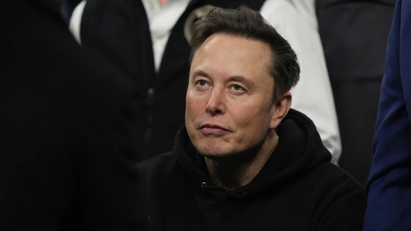 Elon Musk, con una camiseta de SpaceX durante un acto Elon Musk, con una camiseta de SpaceX durante un acto