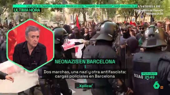 Ramonc&iacute;n, tras las cargas policiales contra una marcha antifascista en Barcelona: "Si quieren repartir, que repartan a partes iguales"