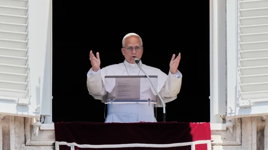 El papa León XIV El papa León XIV