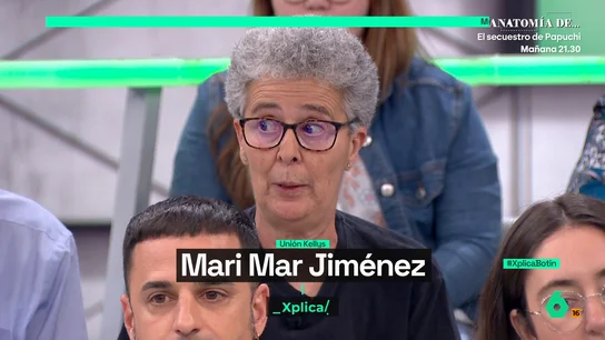 Mari Mar Jiménez, pensionista: "Con Rajoy, la pensión me subió un euro, con el PSOE, 100" Mari Mar Jiménez, pensionista: "Con Rajoy, la pensión me subió un euro, con el PSOE, 100"