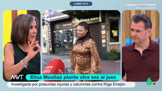 "Espero que Elisa no llegue a ese punto y que arregle esto de otra manera, que no fuerces a que un juez tenga que ordenar tu detenci&oacute;n porque lo &uacute;nico que quiere es que te pongas delante de &eacute;l", comenta Bea de Vicente en M&aacute;s Vale Tarde.