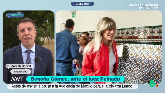 El magistrado se&ntilde;ala que dos de los delitos de los que se acusa a la mujer de Pedro S&aacute;nchez, el de malversaci&oacute;n y el de tr&aacute;fico de influencias, " se tiene que llevar por la ley del jurado".