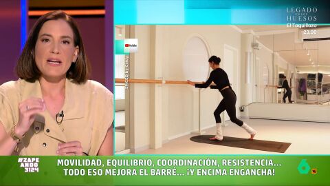 Boticaria Garc&iacute;a da su 'botiveredicto' sobre el barr&eacute;, el deporte de moda que combina ballet, yoga y pilates y que, seg&uacute;n la experta, "no es ninguna tonter&iacute;a y tiene cosas superinteresantes", aunque con alg&uacute;n 'pero'.