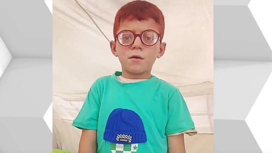 Imagen de Ayoub, el niño gazatí que perdió sus gafas Imagen de Ayoub, el niño gazatí que perdió sus gafas