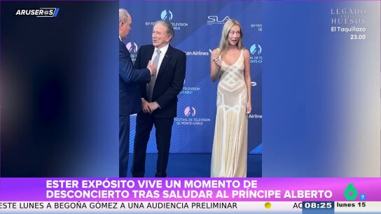 El 'tierra tr&aacute;game' de Ester Exp&oacute;sito con el pr&iacute;ncipe Alberto de M&oacute;naco: "&Eacute;l pasa de ella y ella no sabe qu&eacute; hacer"