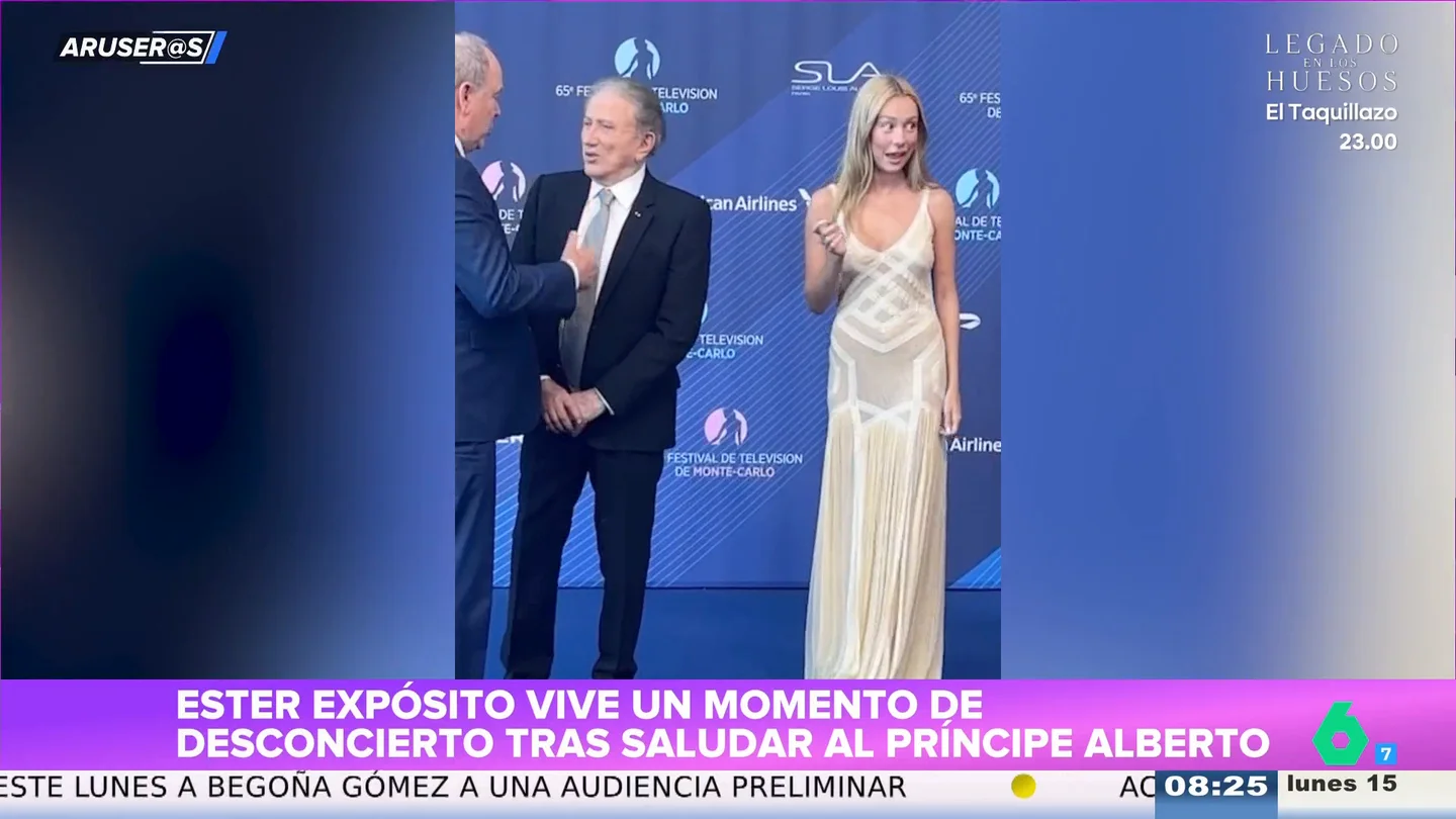 El 'tierra trágame' de Ester Expósito con el príncipe Alberto de Mónaco: "Él pasa de ella y ella no sabe qué hacer" El 'tierra trágame' de Ester Expósito con el príncipe Alberto de Mónaco: "Él pasa de ella y ella no sabe qué hacer"