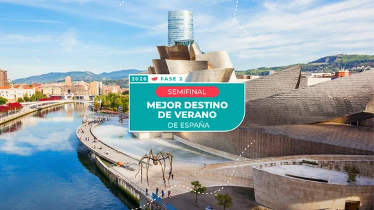 Bilbao, tercer finalista al mejor destino de verano de España 2026 Bilbao, tercer finalista al mejor destino de verano de España 2026