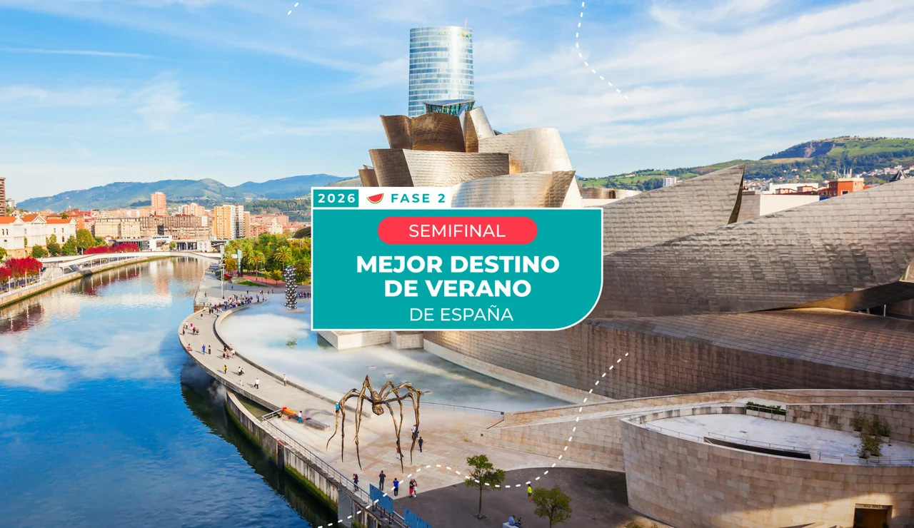 Bilbao, tercer finalista al mejor destino de verano de España 2026