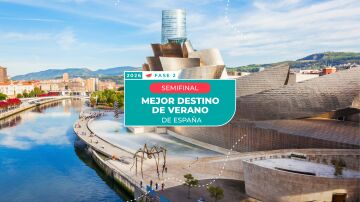 Bilbao, tercer finalista al mejor destino de verano de Espa&ntilde;a 2026