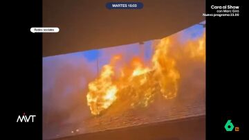 Brutal incendio en Vielha: un hombre muere y otro se salva refugi&aacute;ndose en el tejado