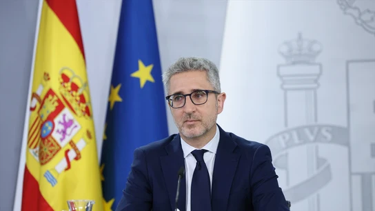 El ministro de Hacienda, Arcadi España, en Consejo de Ministros. El ministro de Hacienda, Arcadi España, en Consejo de Ministros.
