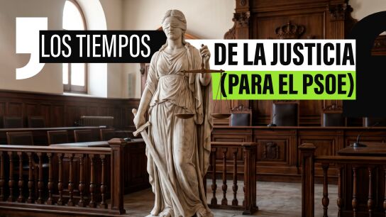 La realidad desmonta al PSOE tras denunciar "distintas velocidades" de la justicia ante la izquierda y la derecha