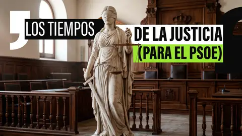 La realidad desmonta al PSOE tras denunciar "distintas velocidades" de la justicia ante la izquierda y la derecha La realidad desmonta al PSOE tras denunciar "distintas velocidades" de la justicia ante la izquierda y la derecha