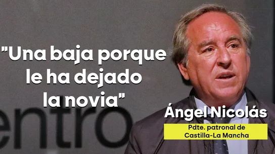 La patronal de Castilla-La Mancha llama "memos" a los jóvenes que por salud mental piden una baja La patronal de Castilla-La Mancha llama "memos" a los jóvenes que por salud mental piden una baja