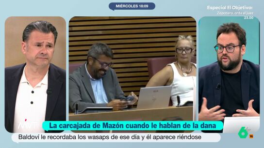 Jos&eacute; Enrique Monrosi reflexiona sobre las risas de Maz&oacute;n mientras le recordaban sus lamentables mensajes el d&iacute;a de la DANA y asegura no entender "que su partido le permita seguir" en las Cortes Valencianas.