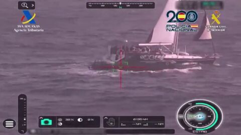 Un velero, 500 kilos de coca&iacute;na y tres detenidos: operativo de Aduanas a 740 kil&oacute;metros de Canarias
