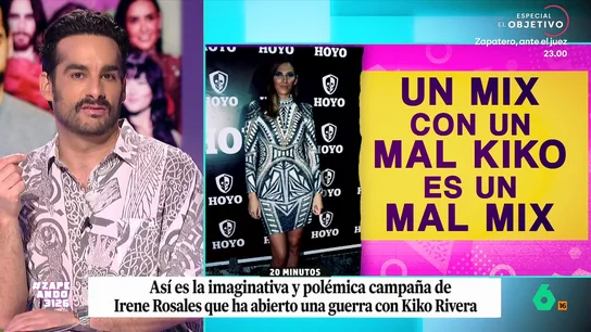 Juan Sanguino, sobre la reacción de Kiko Rivera a la campaña de Irene Rosales Irene Rosales protagoniza una campaña de una marca de frutos secos cuyo eslogan dice "un mix con un mal kiko es un mal mix", lo que no ha terminado de gustar a su ex, Kiko Rivera, que ha reaccionado contundente en sus redes.