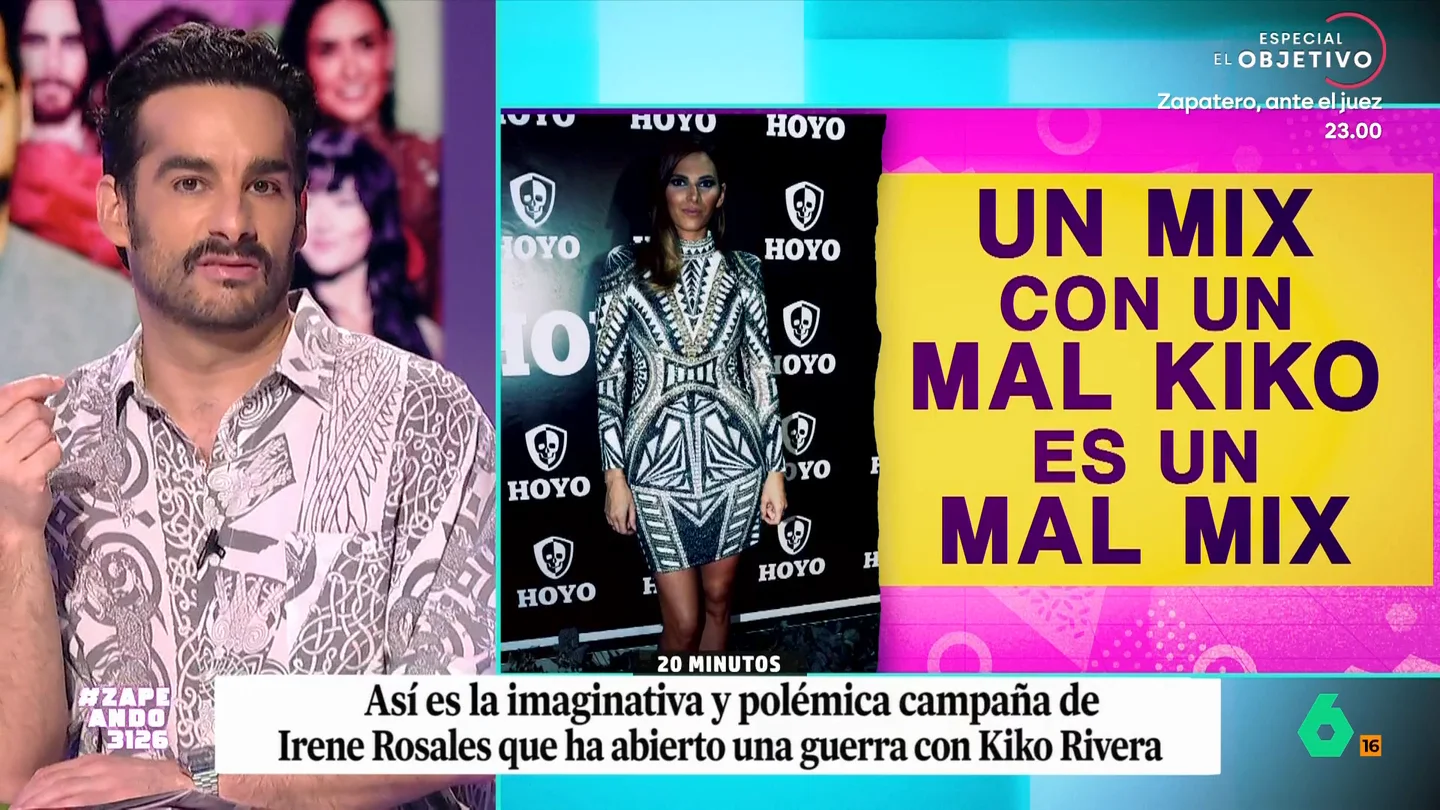 Juan Sanguino, sobre la reacción de Kiko Rivera a la campaña de Irene Rosales Irene Rosales protagoniza una campaña de una marca de frutos secos cuyo eslogan dice "un mix con un mal kiko es un mal mix", lo que no ha terminado de gustar a su ex, Kiko Rivera, que ha reaccionado contundente en sus redes.