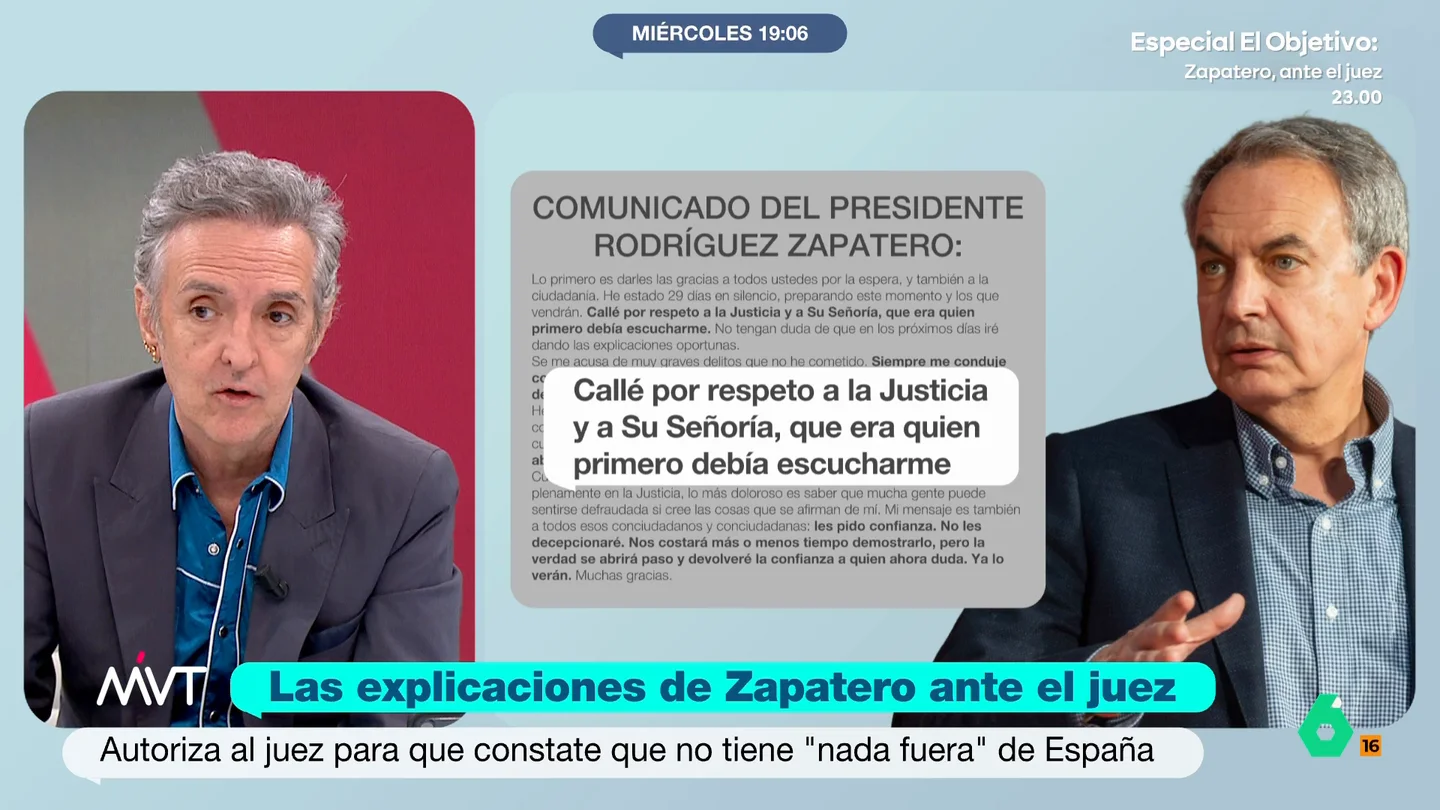 Ramoncín, sobre el caso Zapatero: "No entiendo los faros morales políticos" El artista indica que la imputación del expresidente socialista supone un impacto "demoledor" en su imagen. Ramoncín espera que lo que ha contado Zapatero sea verdad, "pero hay una parte ética que está muy tocada".