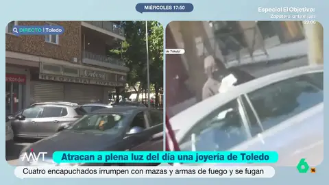 Nuevo robo con violencia en una joyería de Toledo joyeria toledo