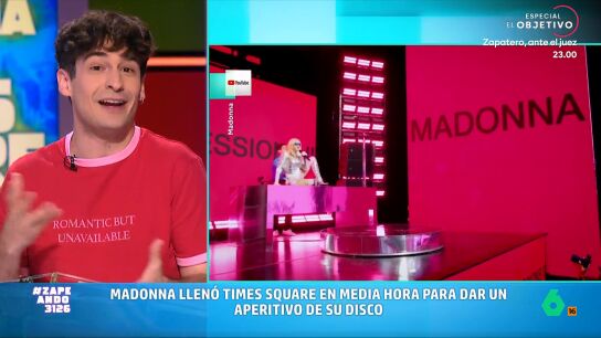 La artista sigue reinvent&aacute;ndose y, en esta ocasi&oacute;n, decidi&oacute; hacer un concierto en pleno Times Square, en Nueva York, avis&aacute;ndolo tan solo 30 minutos antes. El objetivo era presentar su nuevo disco 'Confessions II'. 