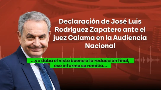 Zapatero explicó al juez cómo era su trabajo de consultor para Análisis Relevante Zapatero explicó al juez cómo era su trabajo de consultor para Análisis Relevante