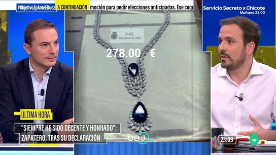 Juan Lobato y Alberto Garzón en El Objetivo Juan Lobato y Alberto Garzón en El Objetivo