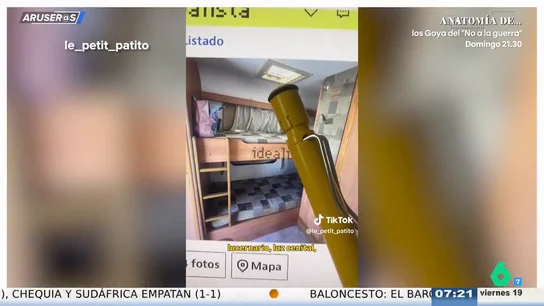 El surrealista anuncio de una caravana por 600 euros al mes de alquiler: "Primera planta sin ascensor" El surrealista anuncio de una caravana por 600 euros al mes de alquiler: "Primera planta sin ascensor"