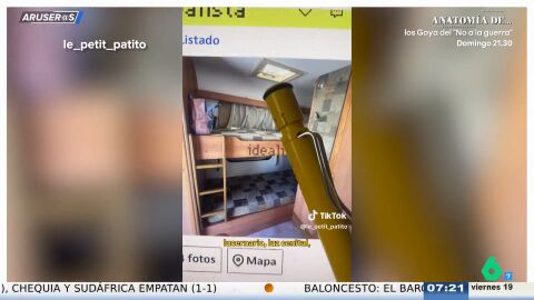 El surrealista anuncio de una caravana por 600 euros al mes de alquiler: "Primera planta sin ascensor"