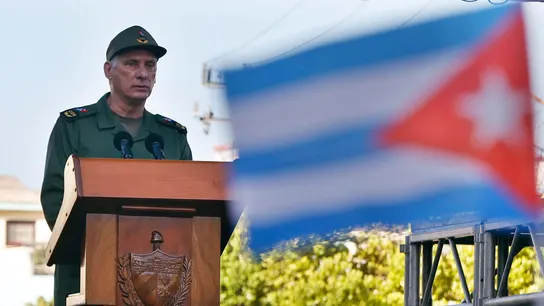 El presidente de Cuba, Miguel Díaz-Canel, en una imagen de archivo El presidente de Cuba, Miguel Díaz-Canel, en una imagen de archivo