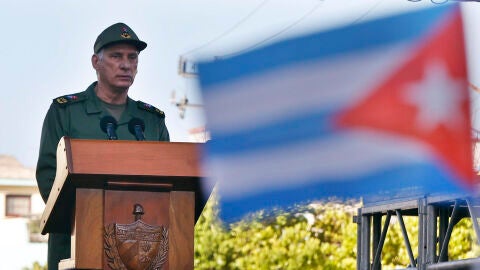 El presidente de Cuba, Miguel D&iacute;az-Canel, en una imagen de archivo