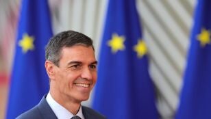 El presidente del Gobierno de Espa&ntilde;a, Pedro S&aacute;nchez, en la cumbre del Consejo Europeo en Bruselas.