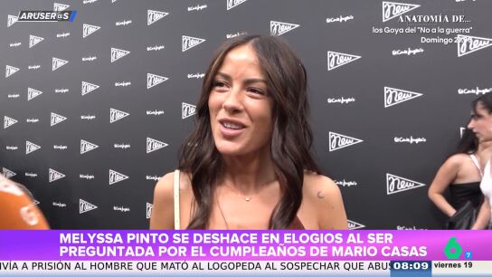 Melyssa Pinto, sobre Mario Casas tras cumplir 40 a&ntilde;os: "Est&aacute; guap&iacute;simo y estar&aacute; incre&iacute;ble tambi&eacute;n con 50 y 60 a&ntilde;os"