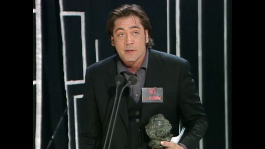 As&iacute; sentenciaron Javier Bardem, Daniel Guzm&aacute;n y Rosa Mar&iacute;a Sard&aacute; los Goya con su "no a la guerra": "Hab&iacute;a miedo a que cortaran la emisi&oacute;n"