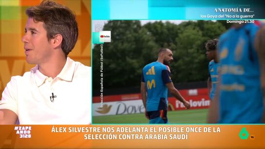 &Aacute;lex Silvestre vuelve a Zapeando despu&eacute;s de decir que Espa&ntilde;a met&iacute;a cinco goles a Cabo Verde. Asegura que ha tenido que recoger "varios metros" de cable y, para Arabia Saud&iacute;, predice un 3 a 0.