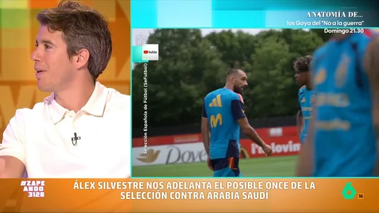 Las 'lecciones' de portugués de los caboverdianos a Alex Silvestre tras decir que España les goleaba Álex Silvestre vuelve a Zapeando después de decir que España metía cinco goles a Cabo Verde. Asegura que ha tenido que recoger "varios metros" de cable y, para Arabia Saudí, predice un 3 a 0.