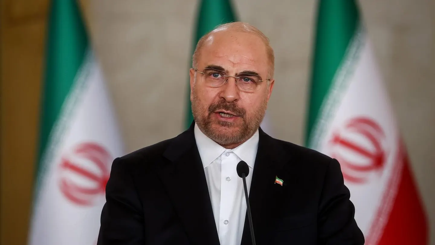 El presidente del parlamento iraní, Mohamad Baqer Qalibaf, en una imagen de archivo El presidente del parlamento iraní, Mohamad Baqer Qalibaf, en una imagen de archivo