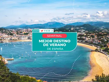 San Sebastián, último finalista al mejor destino de verano de España San Sebastián, último finalista al mejor destino de verano de España